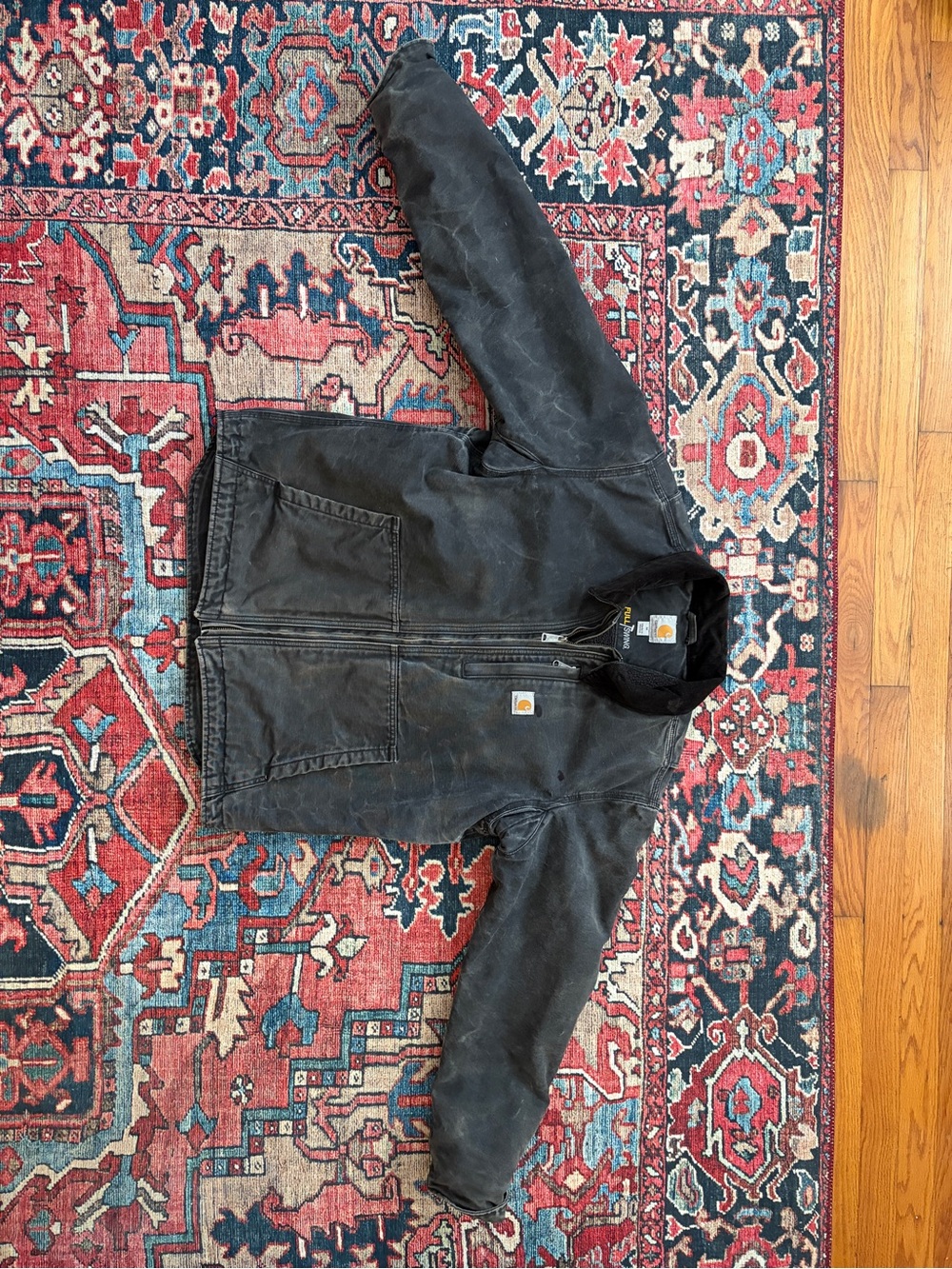 Carhartt 102359 Jacket Mens Medium Black